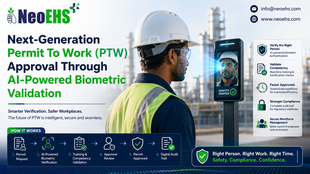 EHS software dashboard for incident reporting and safety management